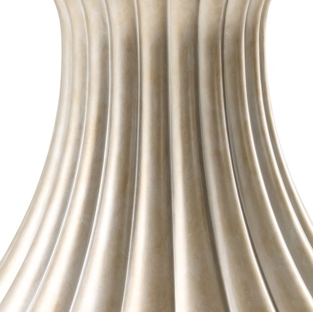 Michael Amini® Fantosini Silver Leaf Round Dining Table-3