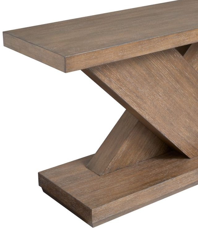 Magnussen Home® Lansbury Antique Wheat Rectangular Sofa Table-4