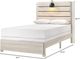 Crown Mark Carter White Full Panel Bed-2