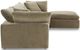 Moe's Home Collection Clay Lounge 4-Piece Desert Sage Modular Sectional and Ottoman-2