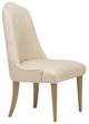 Michael Amini® Malibu Crest Beige/Burnished Gold Side Chair-0