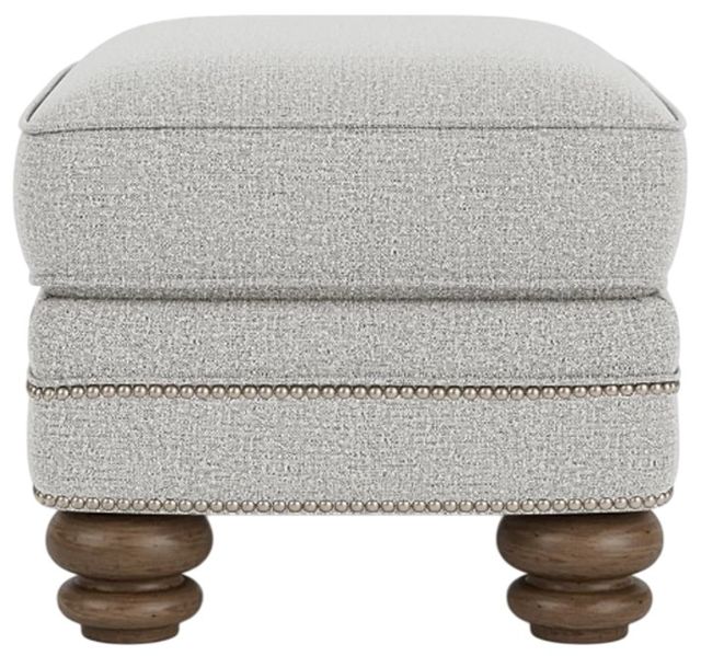 Flexsteel® Bay Bridge Silver Glacier Ottoman-2