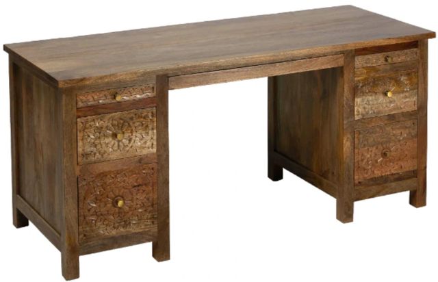 Jaipur Furniture Ramola Brown Desk-0