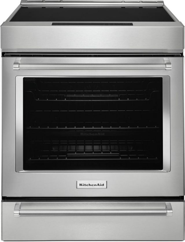 KitchenAid® 30" Stainless Steel Slide In Induction Range