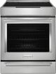 Cuisinière à induction encastrée de 30 po KitchenAid® de 6.4 pi³ - Acier inoxydable-0