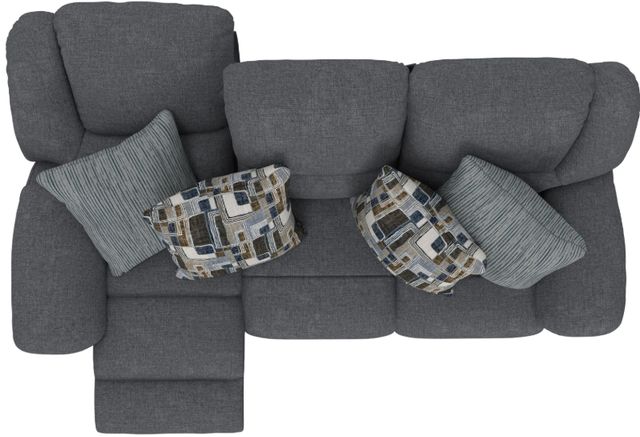 Catnapper® Trifecta Smoke Power Reclining Sofa with Drop Down Table-2