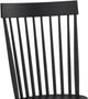 John Thomas Furniture® Dining Essentials Cambridge Black Dining Side Chair-1
