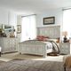 Liberty Furniture Big Valley 4-Piece Whitestone California King Panel Bedroom Set-1