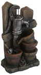 A & B Home Brown/Gray Outdoor Water Fountain-1