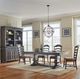 Liberty Furniture Paradise Valley 5-Piece Saddle Brown/Tobacco Trestle Dining Set-1