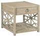 American Drew® Vista Biscane Drawer End Table-0