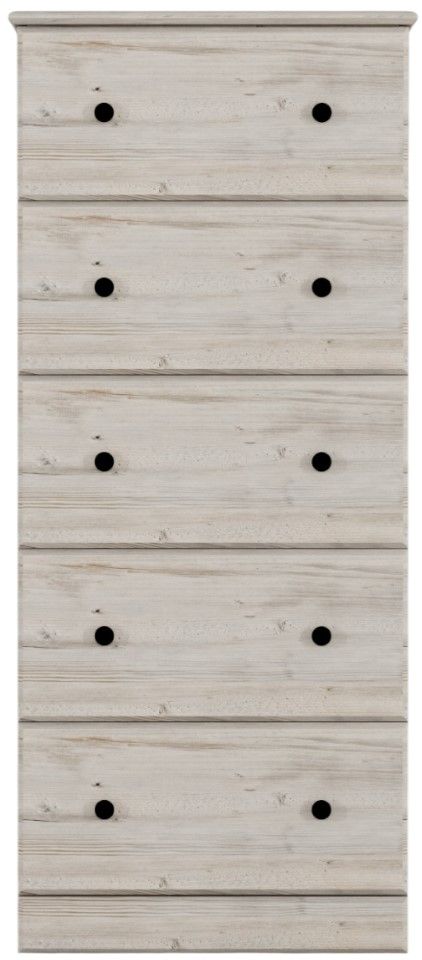 Perdue Woodworks 16,000 Essential Gray 23" 5-Drawer Chest-1