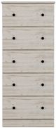 Perdue Woodworks 16,000 Essential Gray 23" 5-Drawer Chest-1