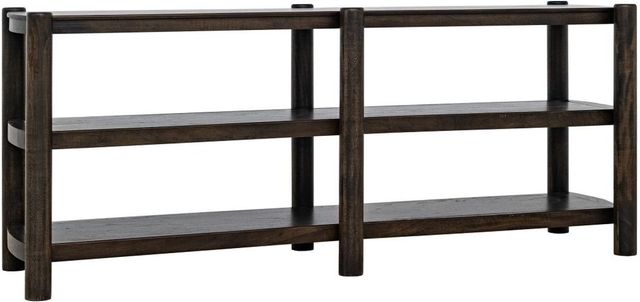 International Furniture Direct Liana Dark Brown Console Table-0