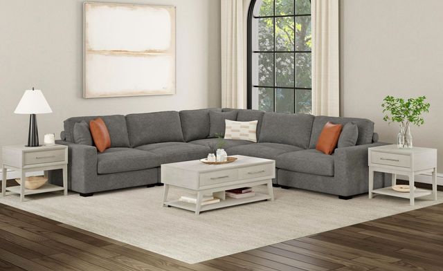 Elements International Westland Almond Coffee Table-1