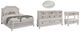 American WoodCrafters Switchgrass 4-Piece White Queen Panel Bedroom Set-0