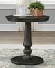 Signature Design by Ashley® Miniore 3-Piece Black Living Room Table Set-4