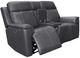 Flexsteel® Amelia Charcoal Power Reclining Loveseat with Console-4