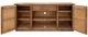 International Furniture Direct Mezquite Brown TV Stand-2