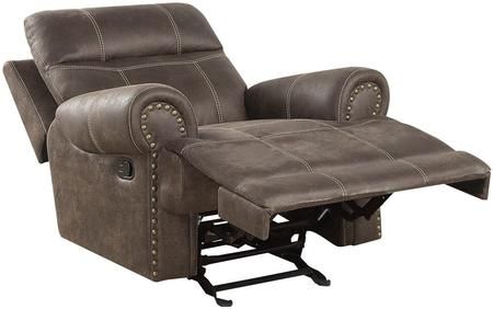 Coaster® Brixton Buckskin Brown Glider Recliner-1