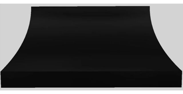 Vent-A-Hood® Designer Series 66" Black Wall Mounted Range Hood-0