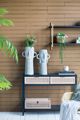 A & B Home Gray Head Vase-5
