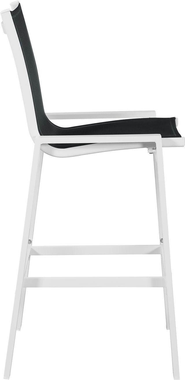 Meridian Furniture Nizuc 2-Piece Black Outdoor Patio Mesh Barstool-2