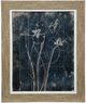 Stylecraft Blue Floral Textured Blue Wall Art-0