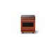 Viking® 5 Series 30" Spiced Cider Pro Style Induction Range with Polished Chrome Trim-0