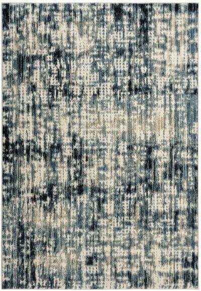 Orian Adagio Microboard Blue 5'x8' Area Rug-0