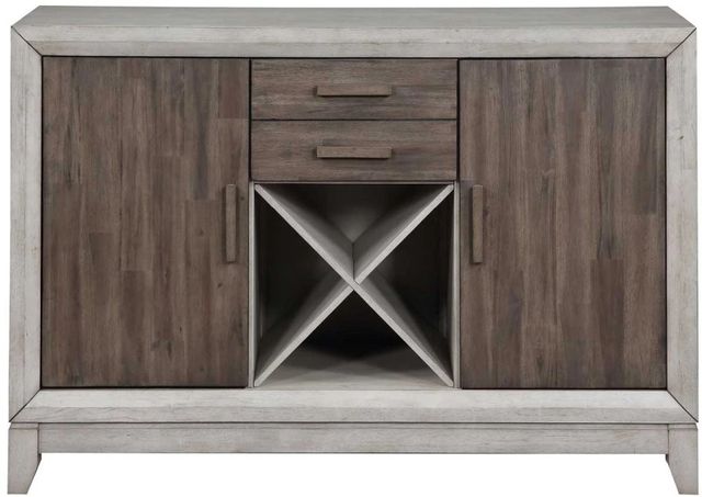 Steve Silver Co. Abacus Smoky Alabaster/Smoky Honey Server-1