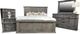 Vintage Furniture Gabriella Queen Panel Bed-1