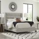 Parker House® Jacob Luxe Light Gray King Upholstered Panel Bed-1