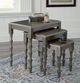 Signature Design by Ashley® Larkendale 3-Piece Metallic Gray Accent Table Set-3