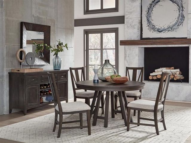 Magnussen Home® Westley Falls Graphite 52" Round Dining Table-1