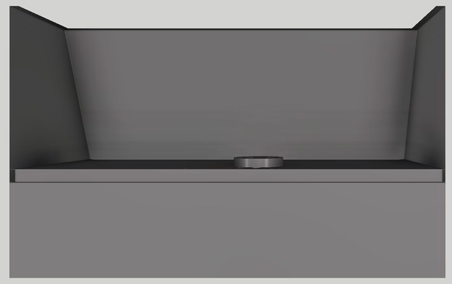 Vent-A-Hood® 48" Gunsmoke Wall Hood-3