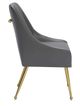 Zuo® Modern Maxine Gold/Gray Dining Side Chair-1