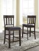 Signature Design by Ashley® Haddigan Dark Brown Counter Stool-1
