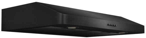 ZLINE 30" Black Stainless Steel Under Cabinet Range Hood -2