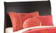 Signature Design by Ashley® Huey Vineyard 4-Piece Black Full Sleigh Headboard Set-2