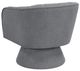 Homelegance® Eve Dark Gray Swivel Chair-4