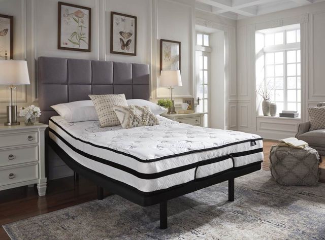 Sierra Sleep® by Ashley® Chime 2-Piece 8" Innerspring and Better Adjustable Base King Mattress Set-3