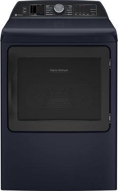 GE Profile™ 7.3 Cu. Ft. Sapphire Blue Front Load Electric Dryer