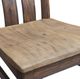 Intercon Transitions Driftwood/Sable 21" Dining Side Chair-3
