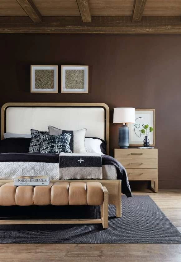 Hooker® Furniture Banyon Bay Desert Oak/Sunbleached Queen Panel Bed-1