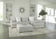Albany Industries 2-Piece Tweed Silver Right-Arm Facing Chaise Sectional -1