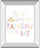 Classy Living Jenaya Jackson Lets Chase Rainbows III Wall Art-0