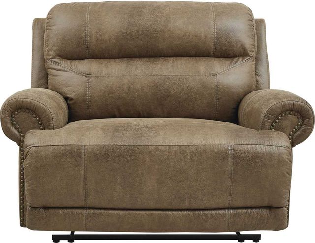 Signature Design by Ashley® Grearview Earth Wide Seat Power Recliner-1