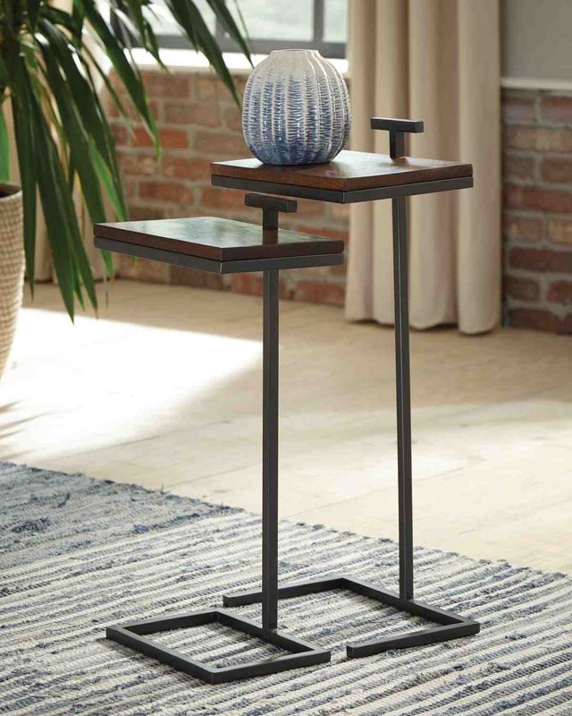 Coaster® Cinnamon 2-Piece Nesting Table Set-1