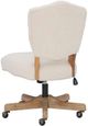Linon Katie White Office Chair-5